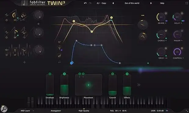 肥波FabFilter Twin 3 虚拟合成器新版发布 - 第1张 - 同期录音网 肥波FabFilter Twin 3 虚拟合成器新版发布 - 第1张