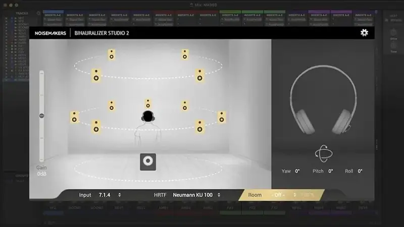 Noise Makers更新了Binauralizer双耳插件系列 - 第1张 - 同期录音网 Noise Makers更新了Binauralizer双耳插件系列 - 第1张