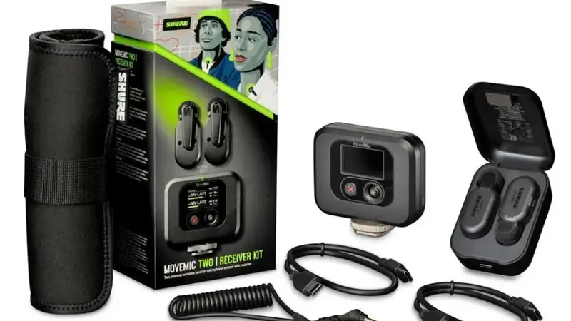 舒尔推出 MoveMic 双通道手机无线领夹式麦克风 - 第1张 - 同期录音网 舒尔推出 MoveMic 双通道手机无线领夹式麦克风 - 第1张