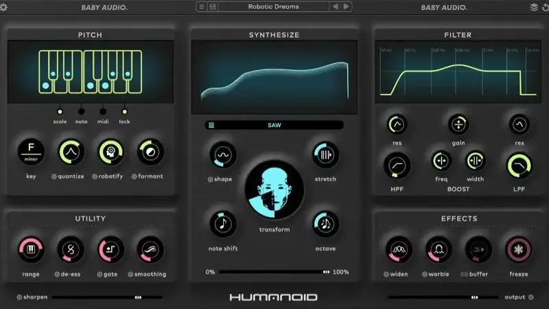 Baby Audio推出首款语音处理的插件Humanoid - 第4张 - 同期录音网 Baby Audio推出首款语音处理的插件Humanoid - 第4张