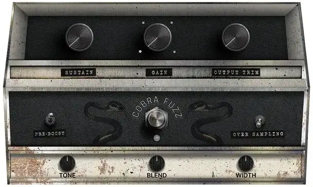Safari Pedals宣布推出Cobra Fuzz 复古法兹效果插件 - 第2张 - 同期录音网 Safari Pedals宣布推出Cobra Fuzz 复古法兹效果插件 - 第2张