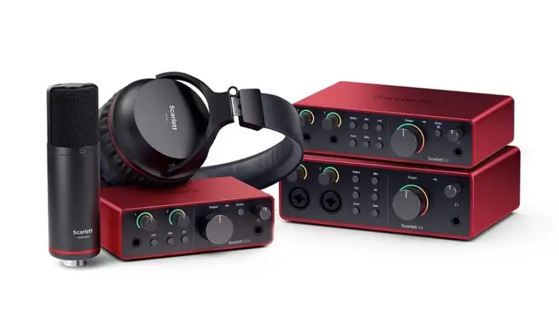 Focusrite 推出推出三款新的 Scarlett系列音频接口 - 第1张 - 同期录音网 Focusrite 推出推出三款新的 Scarlett系列音频接口 - 第1张