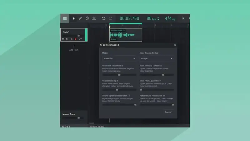 Amped Studio 让制作人可以通过AI变声器功能来改变人声 - 第1张 - 同期录音网 Amped Studio 让制作人可以通过AI变声器功能来改变人声 - 第1张