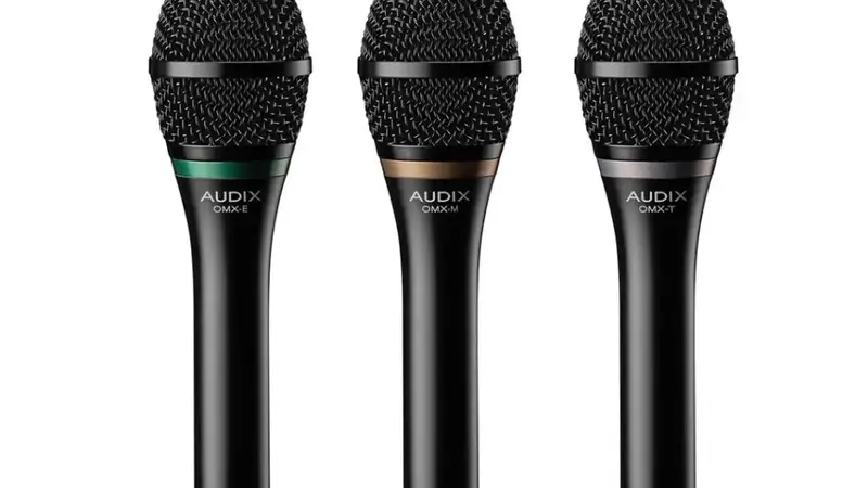 AUDIX 推出全新 OMX 系列动圈手持式麦克风 - 第1张 - 同期录音网 AUDIX 推出全新 OMX 系列动圈手持式麦克风 - 第1张