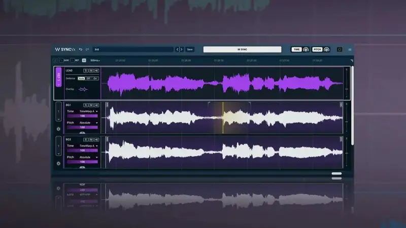 Waves 推出 Sync Vx 人声对齐插件 - 第1张 - 同期录音网 Waves 推出 Sync Vx 人声对齐插件 - 第1张